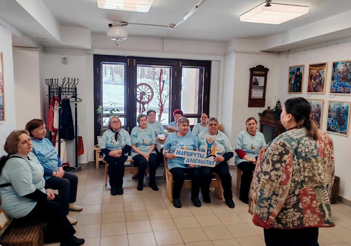 очередная встреча в рамках регионального проекта «Активное долголетие – «Здоровая Рязань»