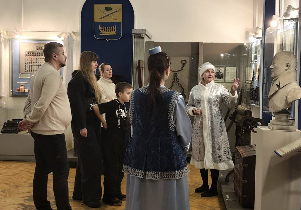 А у нас новогодние праздники продолжаются, и сегодня для наших гостей состоялось особое путешествие!