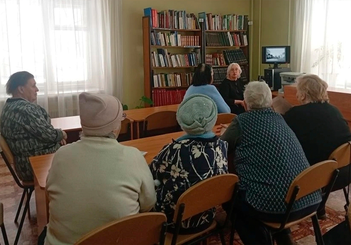 Очередное занятие для читательского объединения «Общение».