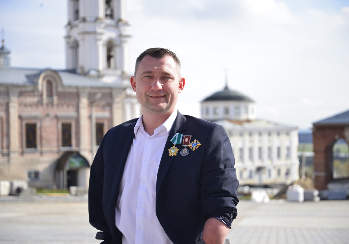 Касимов посетил мастер спорта по плаванию, многократный рекордсмен мира и Европы, член Национальной паралимпийской сборной Республики Беларусь Алексей Талай